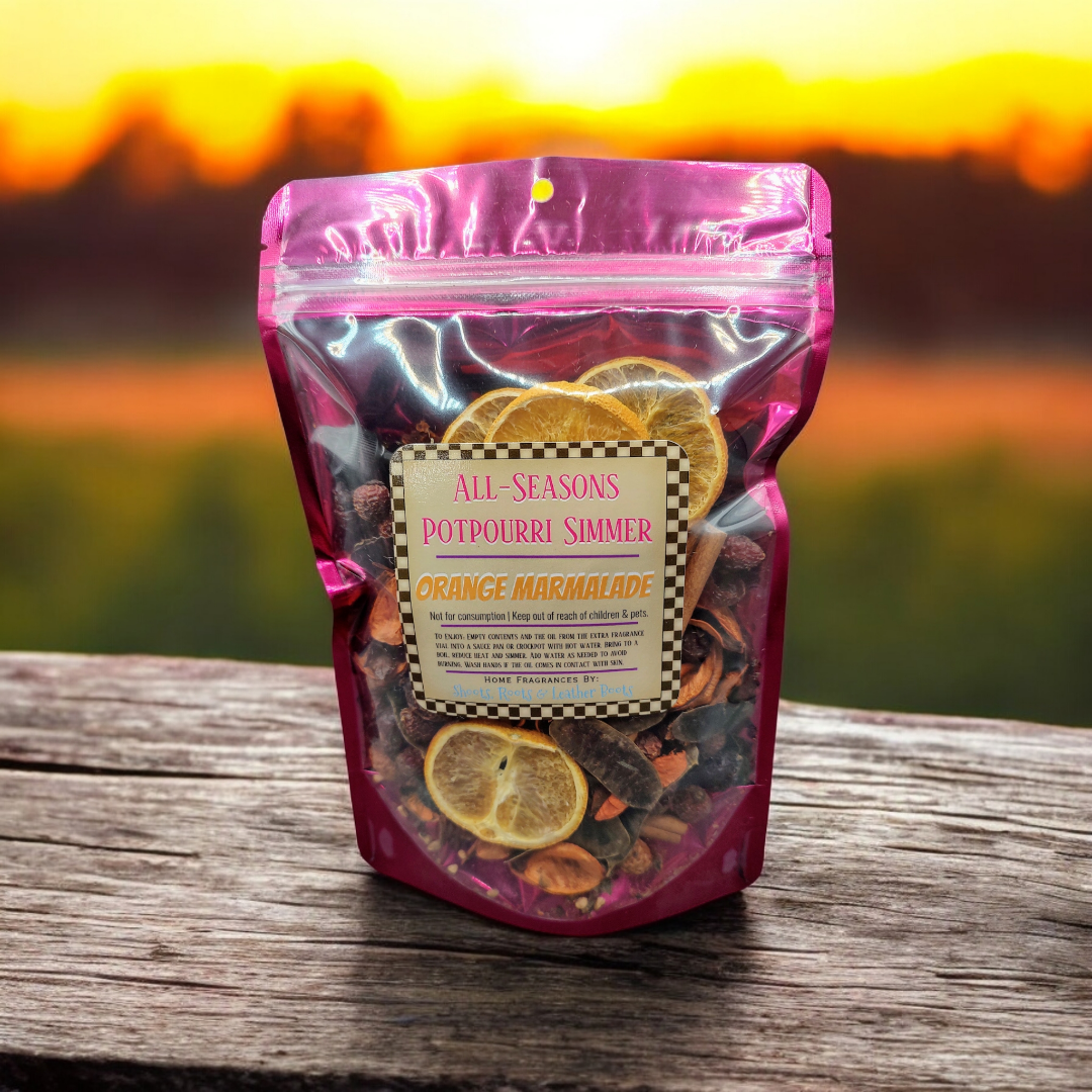 All-Season Simmering Potpourri - Orange Marmalade - 4 oz