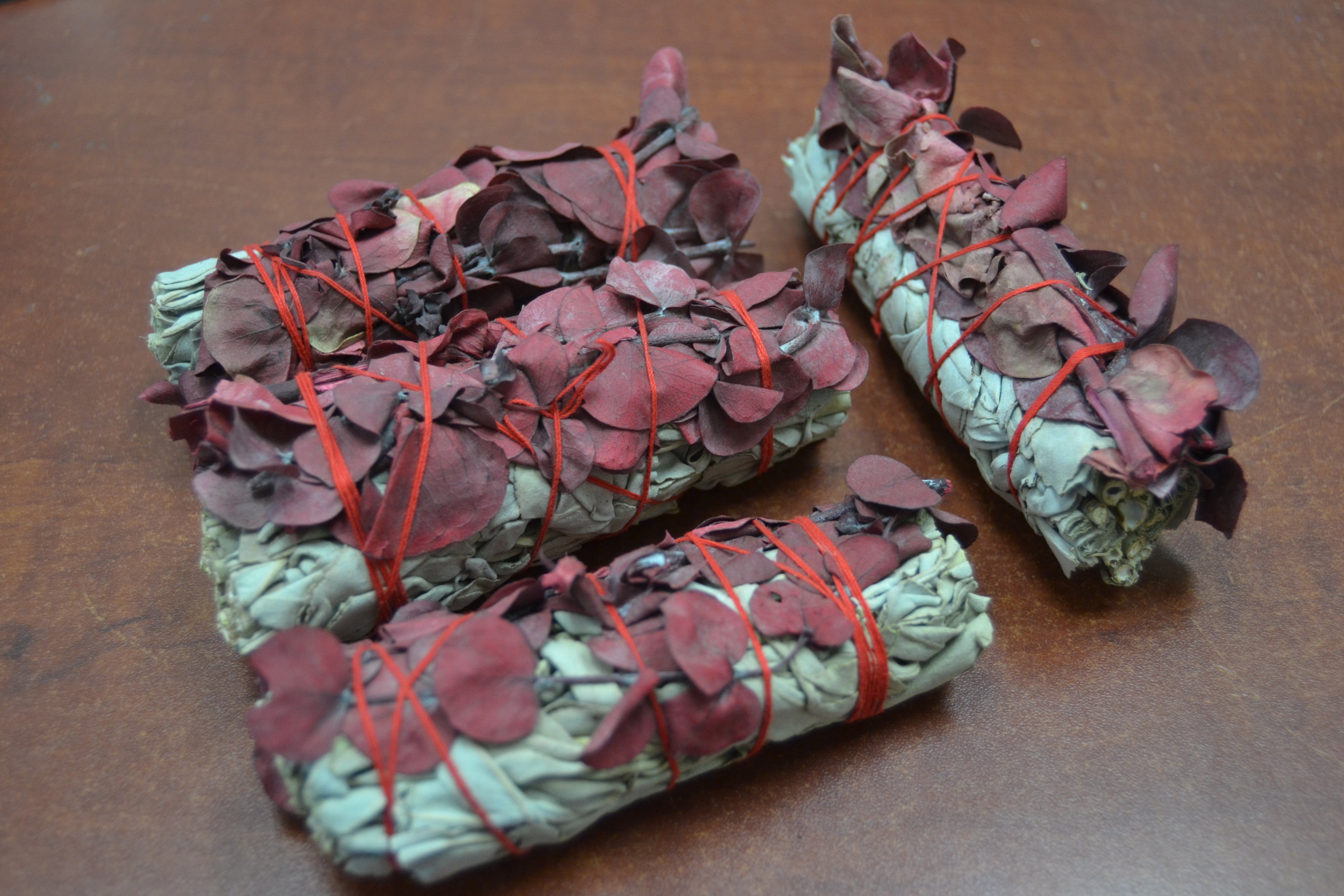 White Sage & Red Eucalyptus Bundle - 4 Pieces