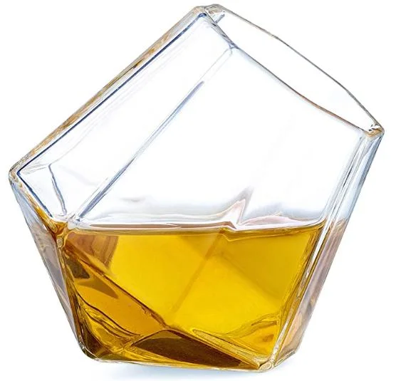 Dragon Glassware Diamond Tilt Shot Glass