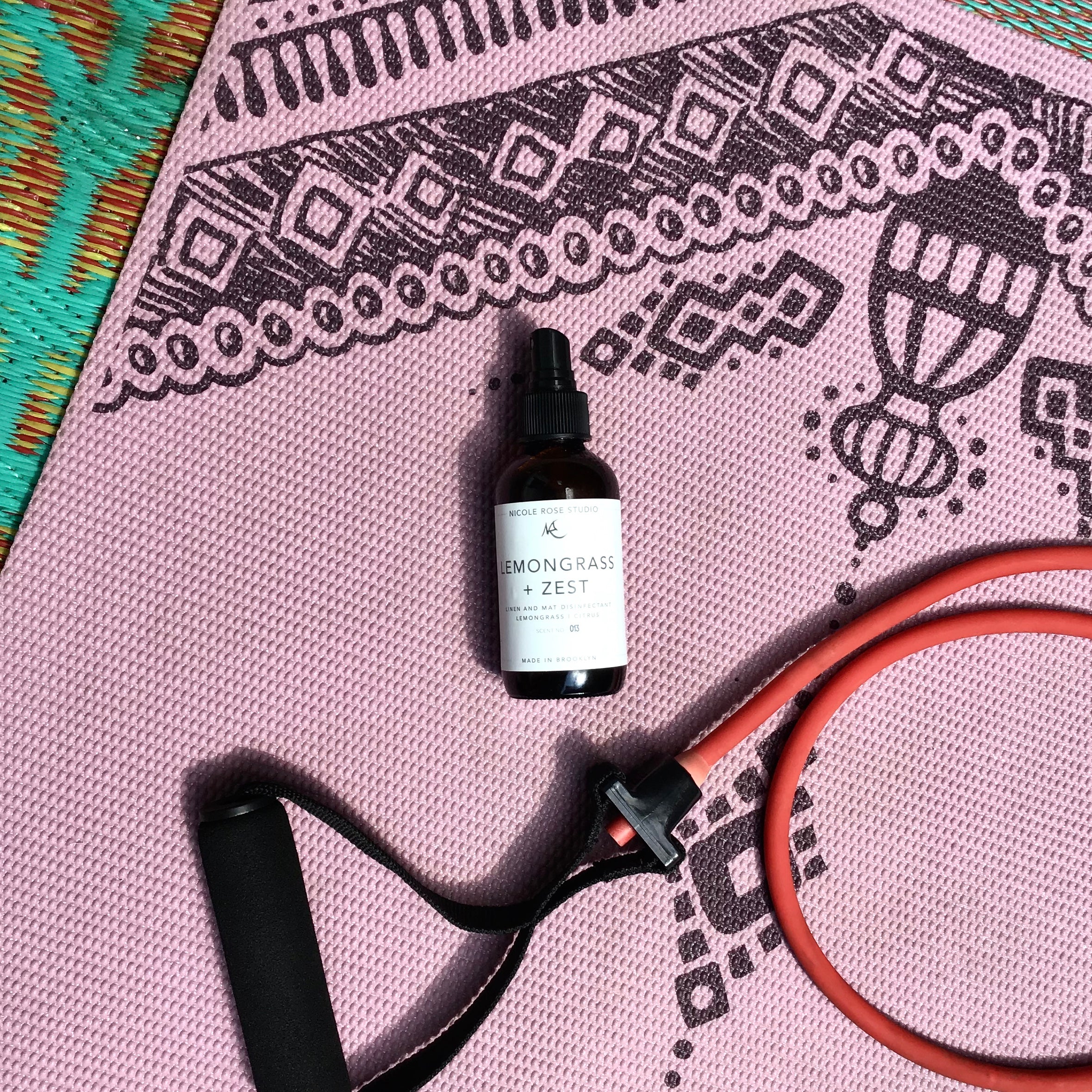 Lemongrass + Zest Organic Essential Oil Cleaning Spray