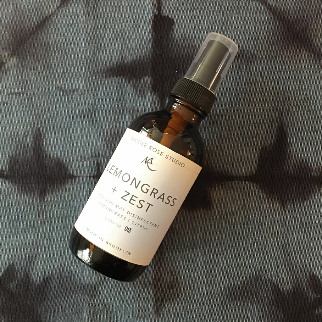 Lemongrass + Zest Organic Essential Oil Cleaning Spray