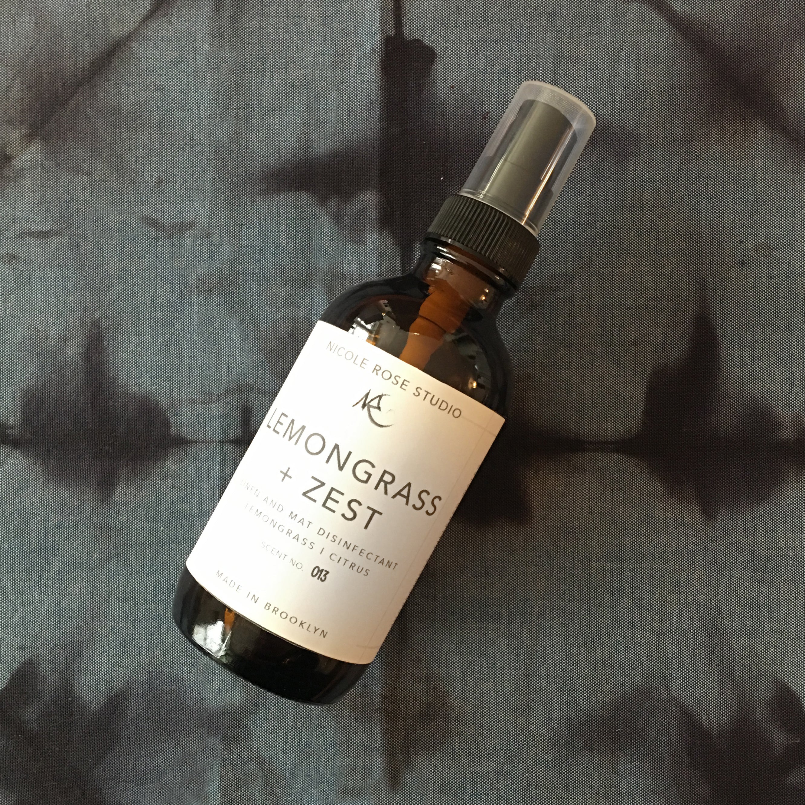 Lemongrass + Zest Organic Essential Oil Cleaning Spray