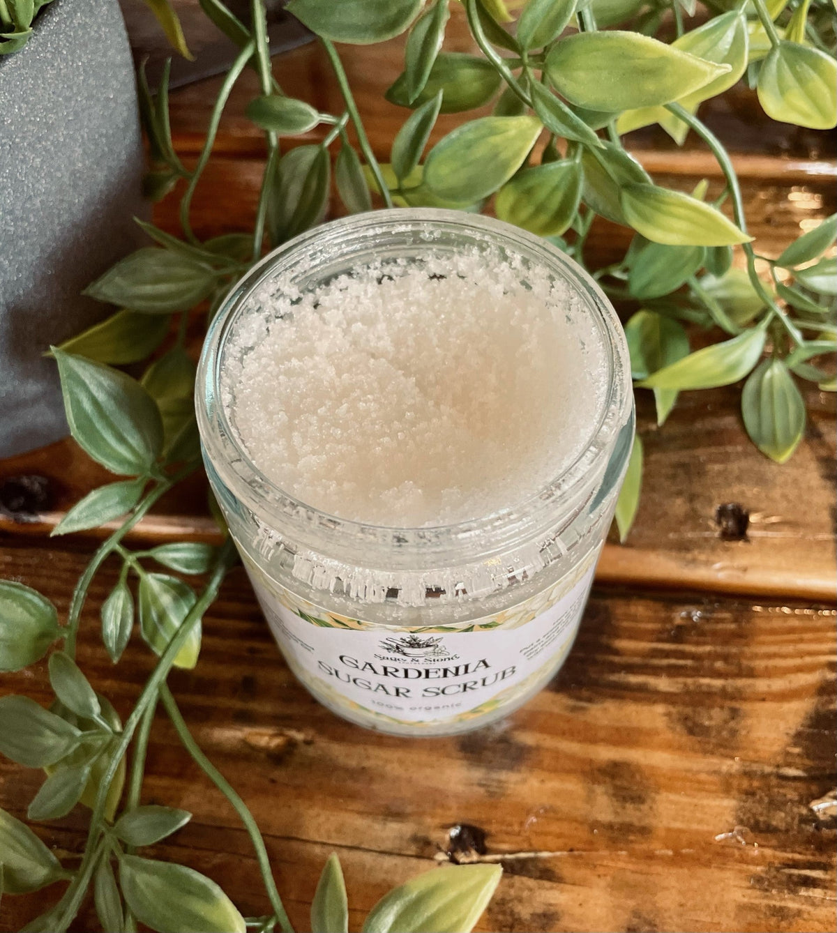 Gardenia Sugar Scrub - The Elemental Path