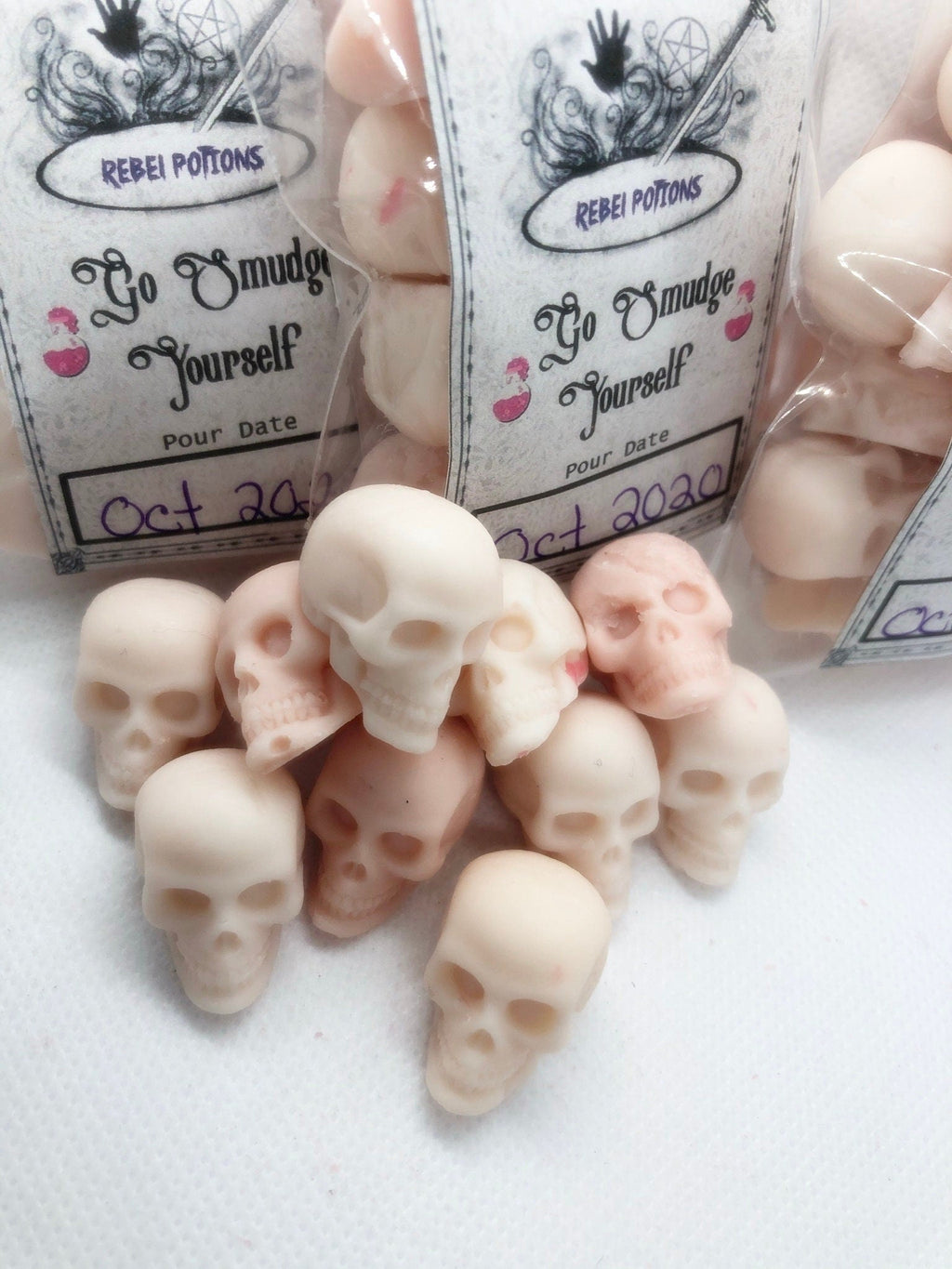 Go Smudge Yourself Skull Wax Melts