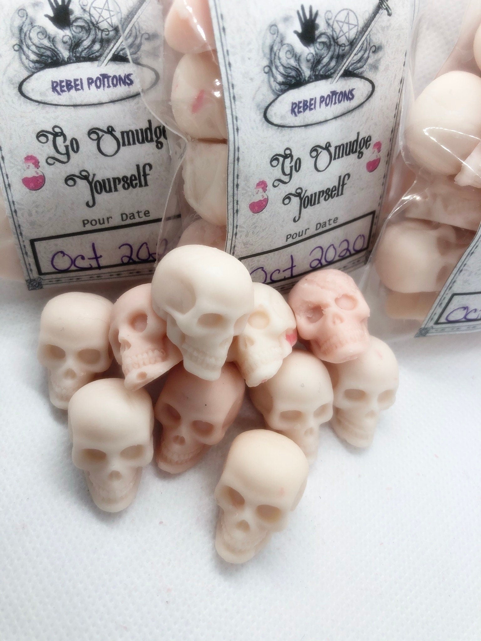 Go Smudge Yourself Skull Wax Melts