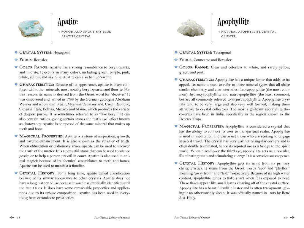 Modern Witchcraft Book of Crystal Magick By Judy Ann Nock