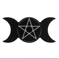 Triple Moon Spell Candle Holder