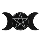 Triple Moon Spell Candle Holder