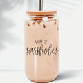 Mom of Sassholes Tumbler - 17 oz