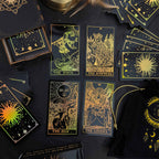 Gold Rainbow Foil Tarot Cards