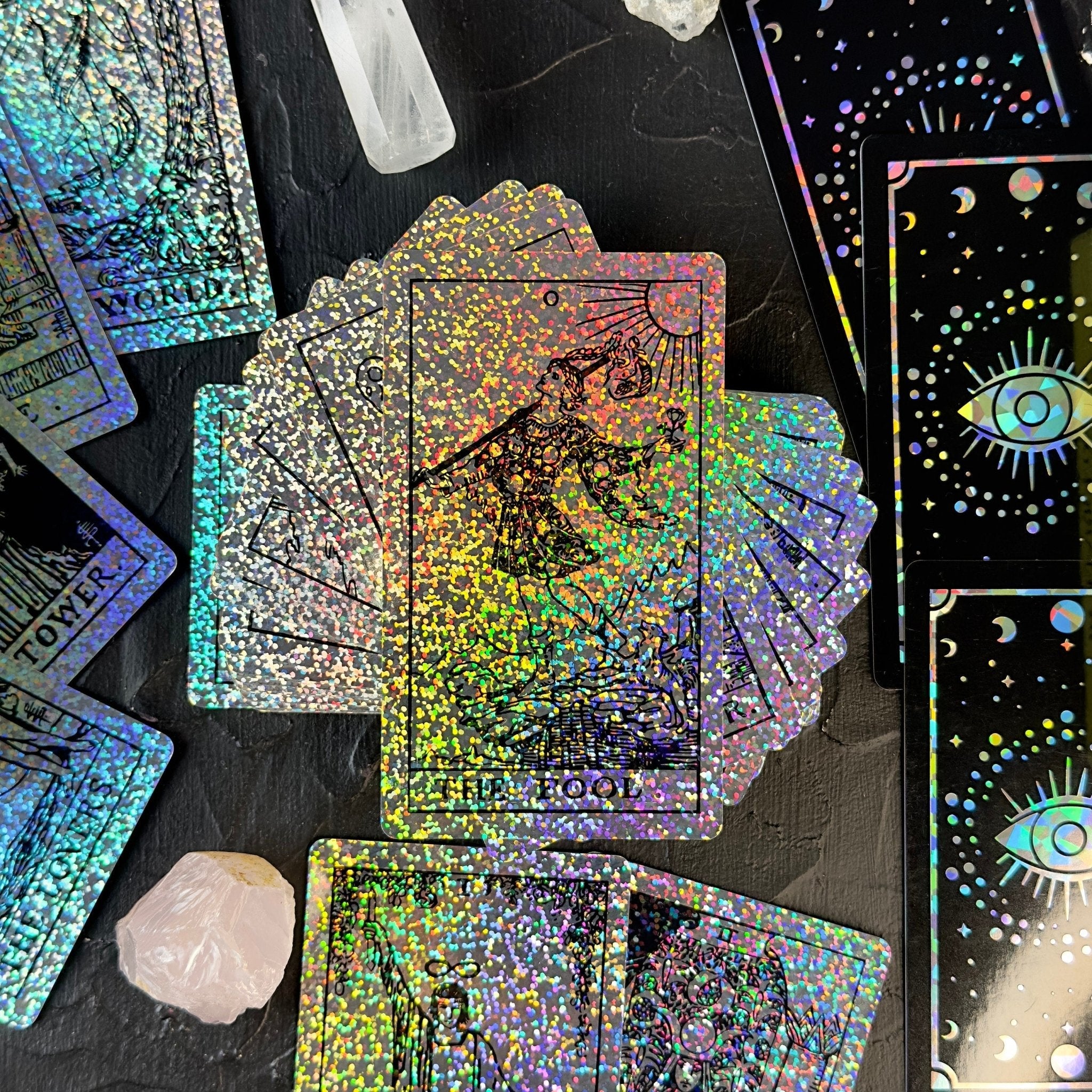 Holographic Foil Classic Tarot Deck & Sets