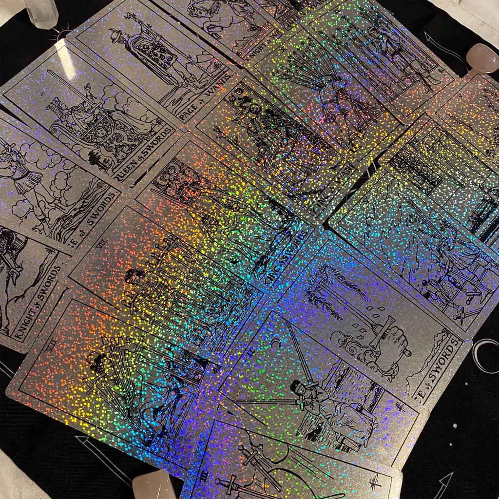 Holographic Foil Classic Tarot Deck & Sets