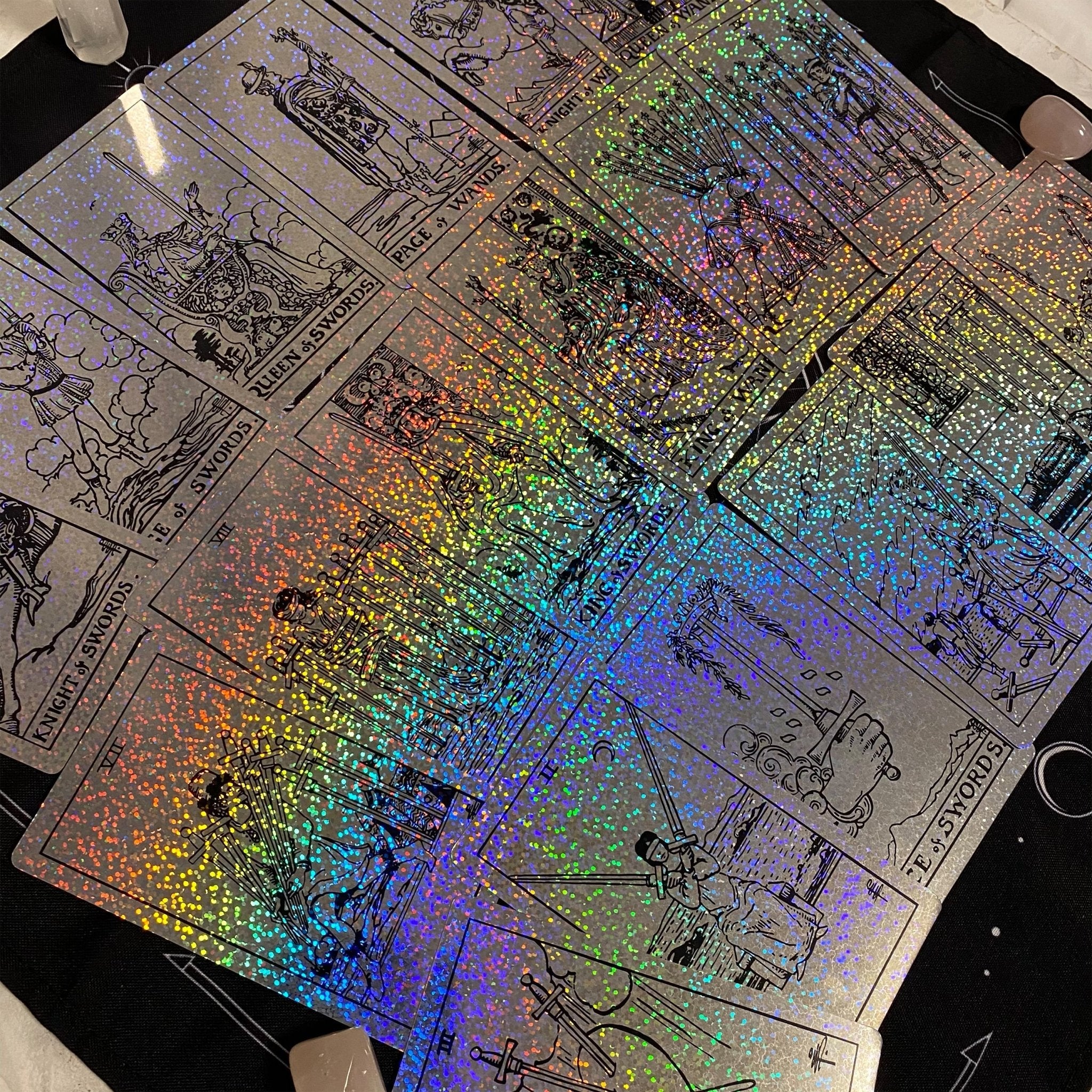 Holographic Foil Classic Tarot Deck & Sets