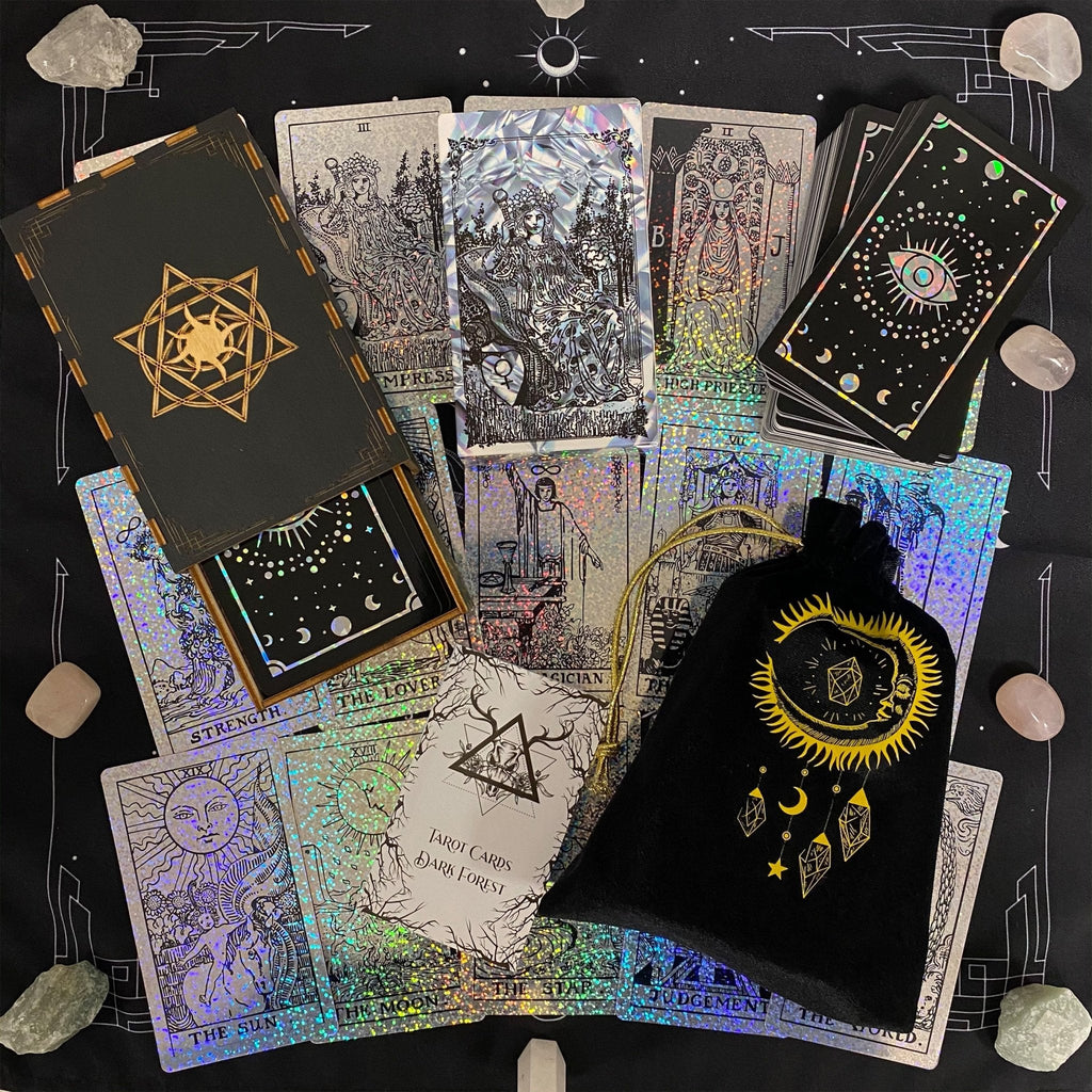 Holographic Foil Classic Tarot Deck & Sets