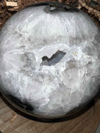 Volcano Agate Statement Sphere